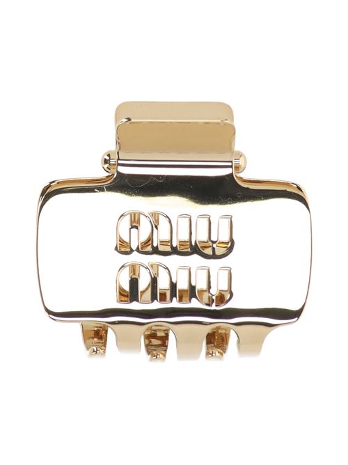 Fermaglio piccolo con logo MIU MIU | 5IF2192DTUF0056